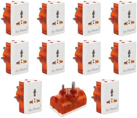 Hi-PLASST 6A International Conversion Multiplug with three-6A,230v ...