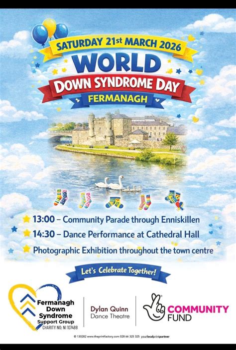 World Down Syndrome Day 2026, Enniskillen, County Fermanagh, Northern ...