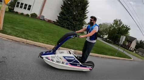 Converting a Jet Ski Into a Motorcycle Ain't Easy, But It Sure Is Fun