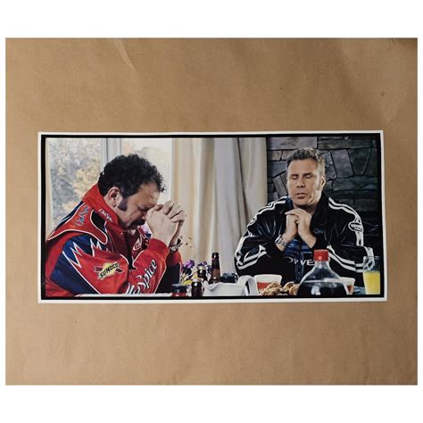 Talladega Nights Movie Scene Poster 12" X 24" Dinner Prayer Family ...
