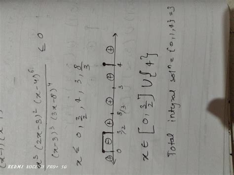 Number of positive integral solution ofx3(2x-3)2(x-4)6/(x-3)3(3x-8)4 ...