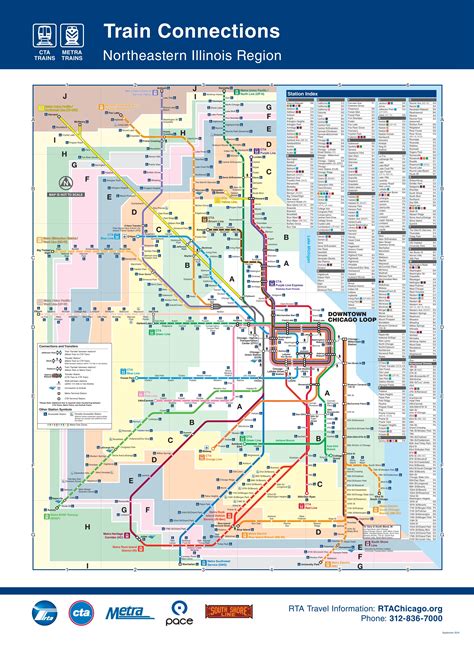 Chicago Transit Map | Blue Line (Route info, alerts & schedules) - VAQRA