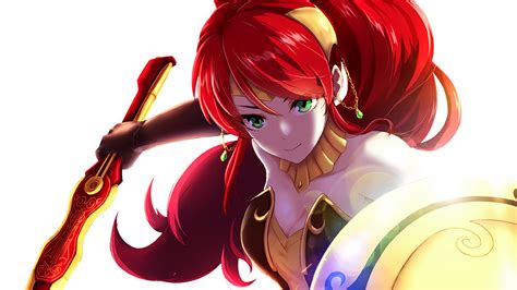 Pyrrha Nikos HD Wallpaper - RWBY Anime Aesthetic by infinote