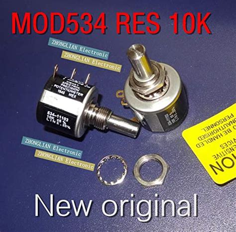 Buy Buyme 4Pcs/Lot Mod 534 Res 10K Spectrol Original British Multi Turn ...