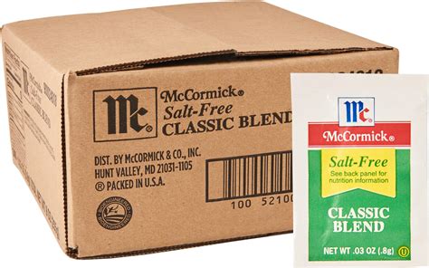 Amazon.com : McCormick Perfect Pinch Signature Seasoning Packets, 500 ...