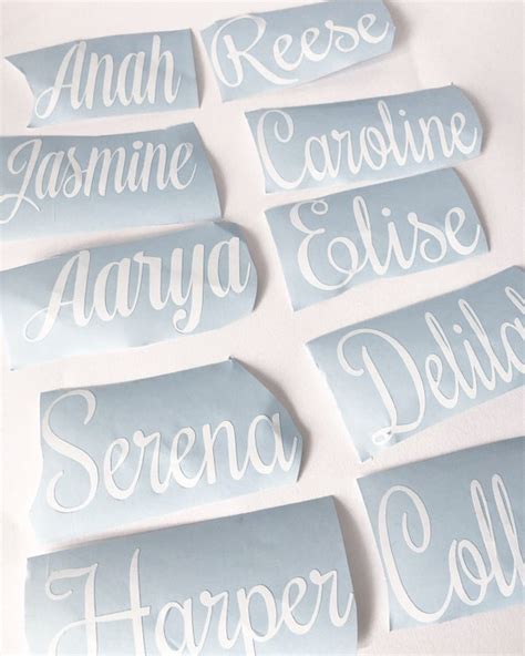 Image result for Script Letters Decals