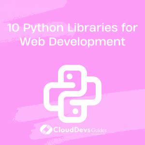 Image result for Python Library for Web Development