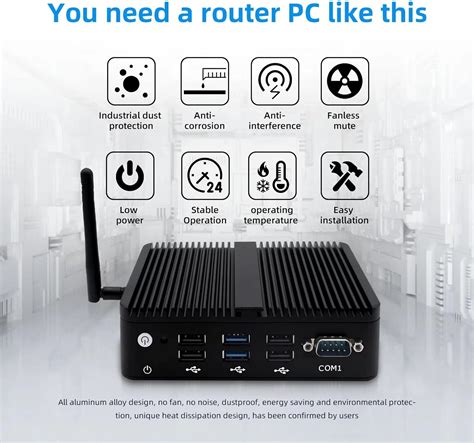 Buy Firewall Micro Appliance Fanless PC 4X-Intel Quad Core Celeron ...