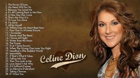 Celine Dion Songs In Disney Movies : The Power Of Love Celine Dion The ...