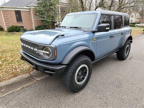 First 2023 Azure Gray Bronco delivered - Bronco Nation
