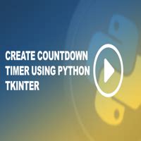Image result for Python Tkinter Countdown Timer