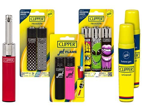 Amazon.com: Clipper Lighter Stock Up Bundle - 10 Pack Set with 1 ...