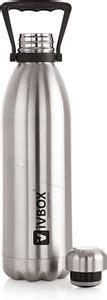 iVBOX BOOSTER 1.8-Ltr Hot & Cold Steel Double-Wall Vacuum Thermos Water ...
