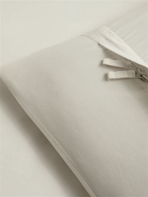 Washed Cotton Sateen Duvet Cover | Banana Republic