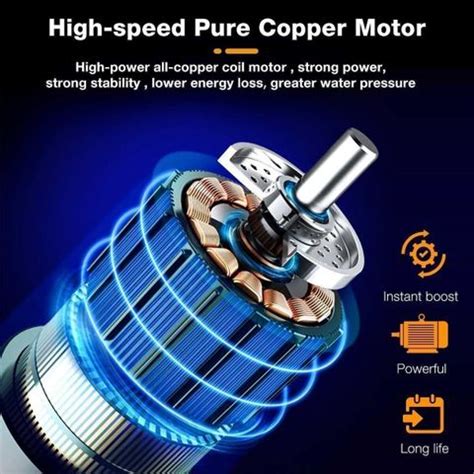 AQUABUCKET High Pressure Car Gun with Rechargeable Battery Pressure ...