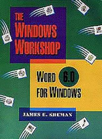 Buy Word for Windows, Version 6.0 (Windows Workshop) Book Online at Low ...