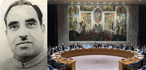 A Kashmiri Muslim countered Pak narrative in UNSC in 1965 war