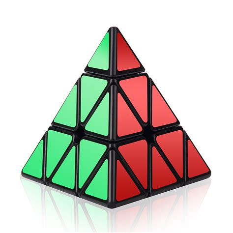 Pyramid Cube, Roxenda 3x3x3 Pyramid Speed Cube Triangle Magic Cube ...