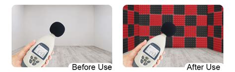 YGM Acoustic Foams® Pyramid Acoustic Panels 12" X 12" X 2", 38 Kg/m³ ...