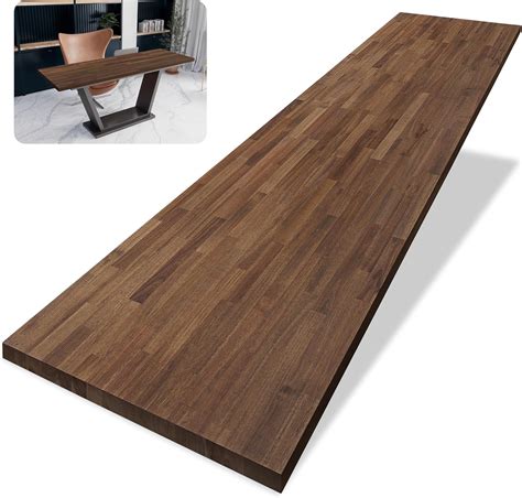 Amazon.com: Howizz 48 x 30 in. Solid Wood Table Top, Dark Walnut ...