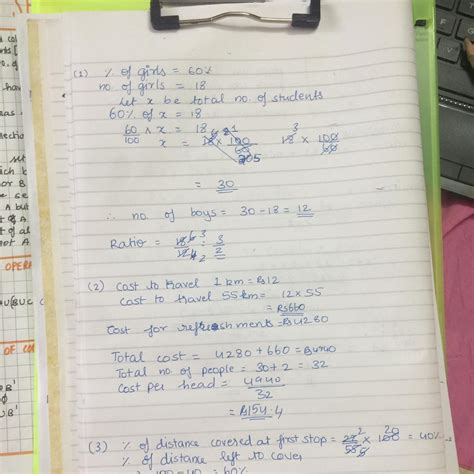 [Expert Verified] A picnic is being planned in a school for class 7th ...