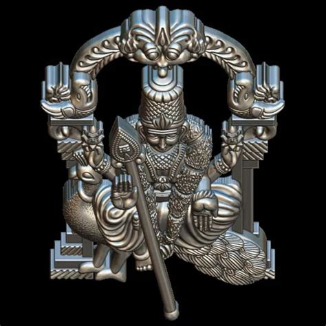 Lord Murugan 3D Print Model STL file - Divine 3D Artwork