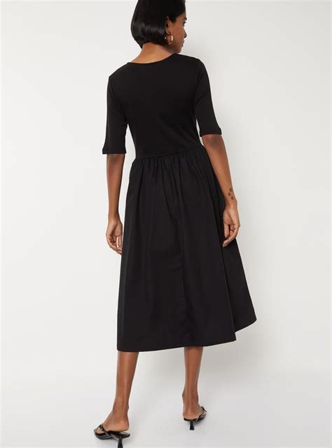Buy Women Solid Fit & Flare Dress Online at just Rs. 1199.0 ...