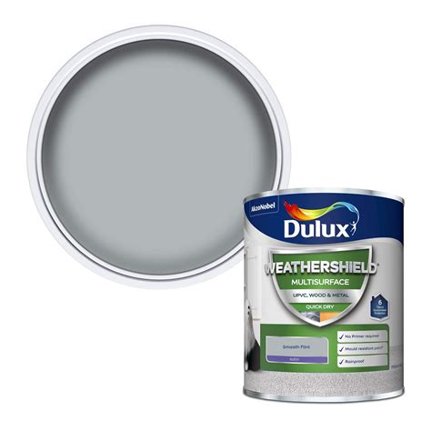 Buy Dulux Weathershield Quick Dry Multi Surface Paint. Satin. Smooth ...