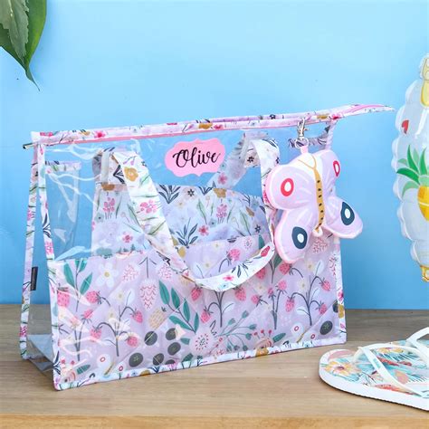 Lilac Garden Swimming Bag – Rosada Baby