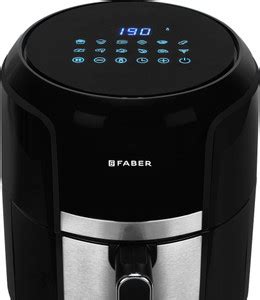 FABER 4L Air Fryer| Non-Stick Container|LED Display|1350W| Fry,Bake ...