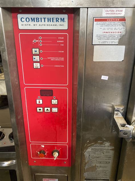 ALTO-SHAAM COMBITHERM OVEN STEAMER CONVECTION 7.14 G/ML NATURAL GAS