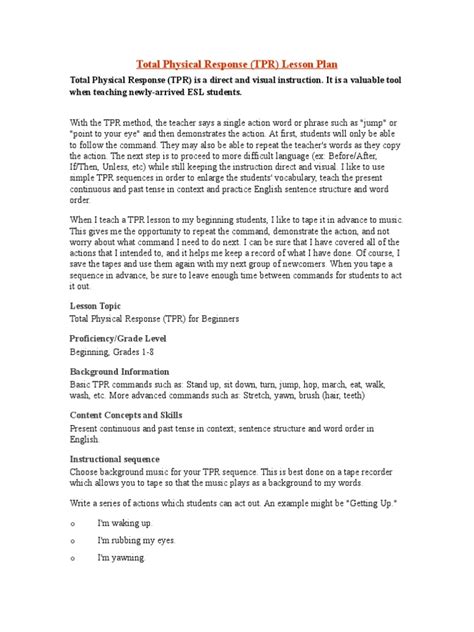 Image result for Lesson Plan Itpr Examples