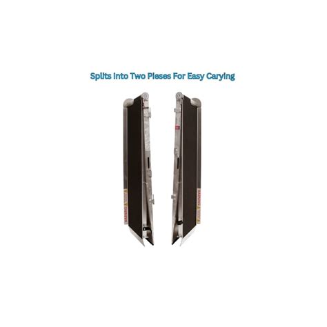 Prairie View Industries Bariatric Multifold 6-ft x 36-in Aluminum ...