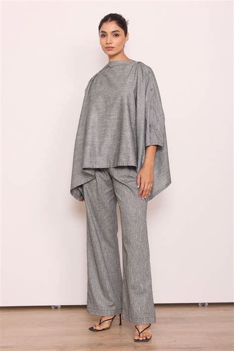 Tailored high waist pants + Flare top – PR LABEL