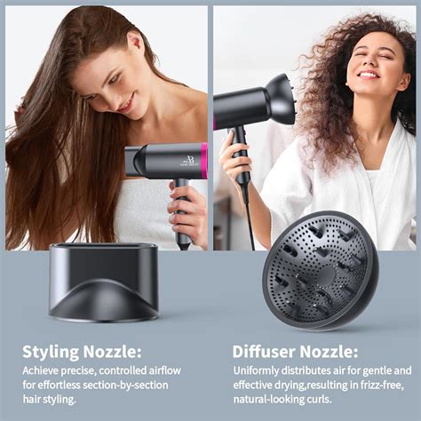 Ultimate Hair Dryer with Diffuser for Curly Hair.
