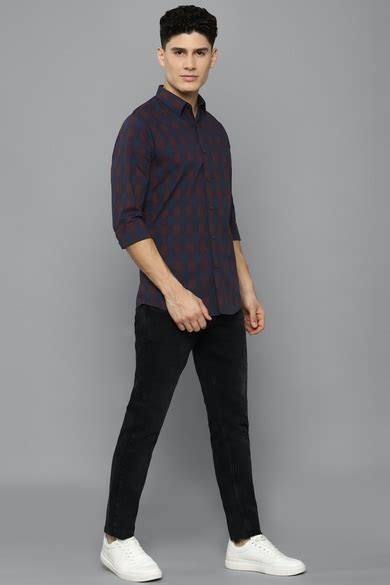 Buy Men Multi Slim Fit Checked Full Sleeves Casual Shirt Online ...