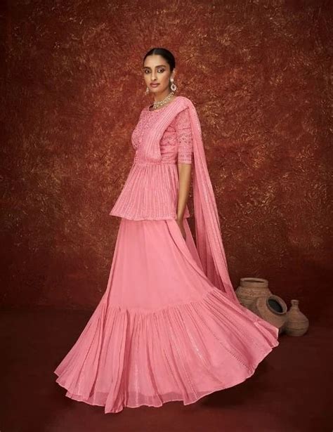 Sayuri Daisy 9505 Series Georgette Designer Gown Collection