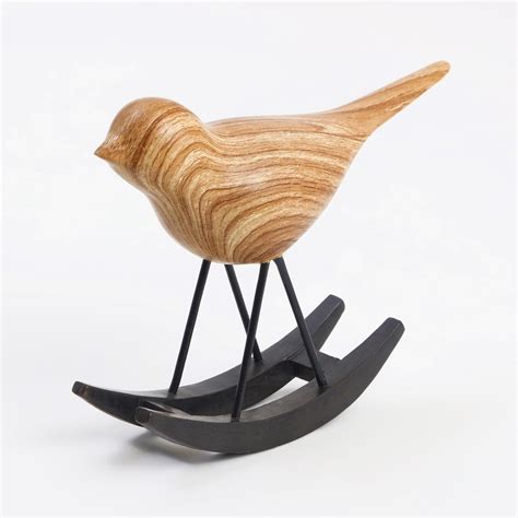 Buy Splendid Dastkari Polyresin Rocking Bird Figurine from Home Centre ...