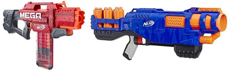 Nerf Mega Motostryke Motorized 10-Dart Blaster, Includes 10 Darts & 10 ...
