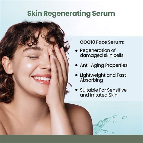 Rejusure COQ-10 Facial Serum Powerful Antioxidant, Protects Against ...