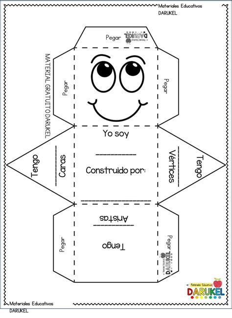Figuras geométricas para armar y actividades de geometría