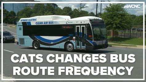 Here's which CATS routes are being adjusted | wcnc.com