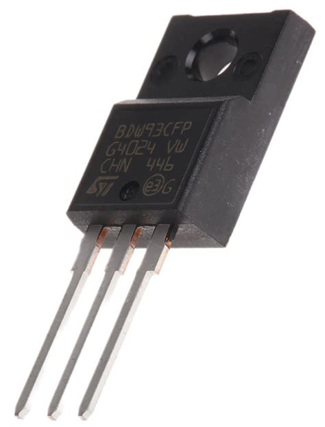 BDW93CFP STMicroelectronics | STMicroelectronics BDW93CFP 1 Darlington ...