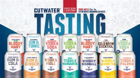 Cuterwater Canned Cocktails Tasting - Payless Liquors