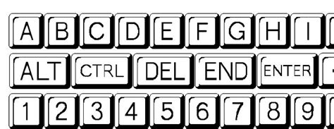 Keyboard Font Download Free / LegionFonts