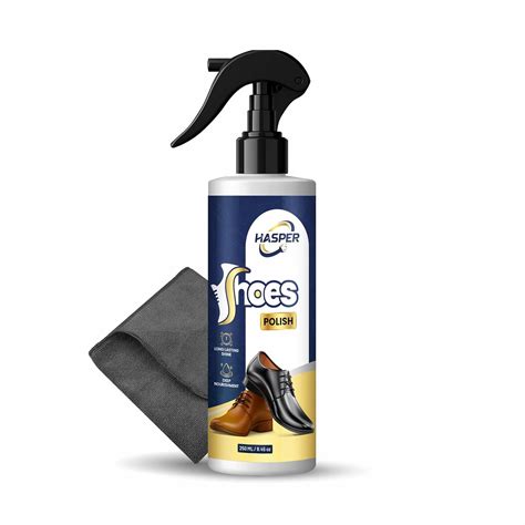 HASPER Shoe Shine Polish – Instant Boot & Leather Polisher with ...