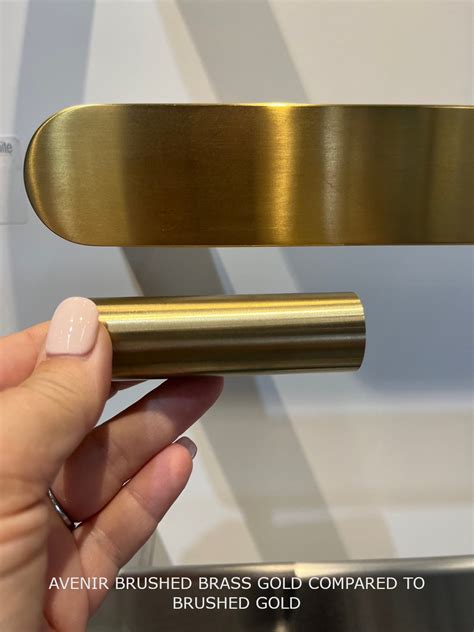 Is Brushed Gold And Brushed Brass The Same at Jason Selders blog