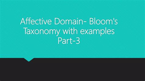 Image result for Affective Learning Domain