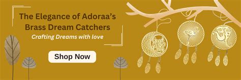 The Elegance of Adoraa’s Brass Dream Catchers: Crafting Dreams in Meta ...