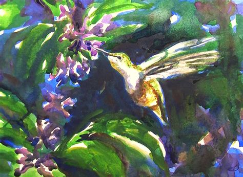 Image result for Simple Hummingbird Watercolor Tutorials